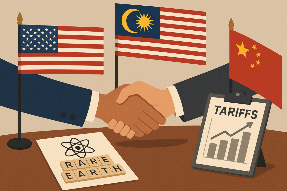 The <a href="https://invezz.com/news/2025/10/16/trump-confirms-us-china-trade-war-beijing-signals-readiness-to-talk/">United States and China</a> are set to resume high-level trade talks in Malaysia this weekend, as both sides work to defuse a new wave of economic tensions before President Donald Trump and President Xi Jinping meet in South Korea. The discussions, led by US Treasury Secretary Scott Bessent and Chinese Vice Premier He Lifeng, will take place during the 47th ASEAN Summit in Kuala Lumpur, focusing on rare earth export controls, semiconductor trade, and tariff disputes that have once again strained relations between the world’s two largest economies.Talks seek to reset strained trade tiesThe two-day discussions, scheduled for Saturday and Sunday, mark the fifth round of high-level trade talks since spring. US officials, including Trade Representative Jamieson Greer, will meet their Chinese counterparts in a bid to restore stability after months of escalating friction. The renewed talks follow a series of confrontations over Beijing’s decision earlier this month to tighten export controls on <a href="https://invezz.com/news/2025/10/14/why-the-us-will-be-dependent-on-china-for-rare-earths-for-quite-some-time/">rare earth elements</a>—materials vital to global technology and defence supply chains.In retaliation, President Trump threatened to impose a <a href="https://invezz.com/news/2025/10/11/trump-announces-extra-100-tariffs-on-china-control-critical-software-exports/">100% tariff on Chinese goods</a>, arguing that Beijing’s export restrictions were an attempt to weaponise critical resources. China, however, maintains that the new rules are designed to regulate domestic industries rather than target foreign powers. Both governments are now seeking to prevent further escalation ahead of a possible meeting between Trump and Xi at the Asia-Pacific Economic Cooperation (APEC) summit next week in South Korea.Malaysia’s growing diplomatic roleThe talks will be held on the sidelines of the ASEAN Summit, where Malaysia is hosting delegates from across Asia and the Pacific. As ASEAN chair, Malaysia has positioned itself as a neutral ground for dialogue between major powers. Kuala Lumpur’s selection as the venue highlights its growing diplomatic influence and its role in facilitating economic cooperation in a region increasingly caught between US and Chinese interests.US officials have acknowledged Malaysia’s contribution to easing communication between both sides. Treasury Secretary Bessent said his team hopes to iron out differences before the presidential meeting, adding that it would be a key step towards ensuring a productive engagement between Trump and Xi since the US president’s return to office in January.Rare earths, semiconductors, and supply chainsThe trade tensions extend far beyond rare earth exports. The US has also been reviewing <a href="https://invezz.com/news/2025/10/22/trump-administration-considering-export-controls-on-software-to-china-report/">semiconductor tariffs</a> and additional restrictions on products made with US technology that are exported to China. Washington sees these measures as vital to national security, while Beijing argues they threaten global supply chains.Malaysia has become central to these discussions due to its growing role in semiconductor assembly and packaging for global chipmakers. Both nations recognise the country’s strategic value in maintaining a stable flow of components that power industries from electric vehicles to consumer electronics.At the same time, US officials have been keen to reassure global markets that ongoing disputes with China will not derail regional growth. Analysts note that the timing of the Kuala Lumpur meeting is critical, as the current trade truce between the two powers is set to expire on 10 November unless extended.Setting the stage for Trump-Xi meetingTreasury Secretary Bessent and Vice Premier He Lifeng are expected to use the Malaysia discussions to outline potential compromises before the presidential summit. Both are key negotiators with longstanding ties to their leaders—Bessent to Trump’s economic team, and He as one of Xi’s closest economic advisers.The White House confirmed that President Trump will travel to Malaysia and Japan this weekend before heading to South Korea for the APEC leaders’ summit, where he is expected to hold a brief pull-aside meeting with Xi. Trump plans to discuss a range of issues, including China’s resumption of <a href="https://invezz.com/news/2025/10/01/trump-pledges-to-confront-xi-over-chinas-halt-in-us-soybean-purchases/">US soybean imports</a>, nuclear disarmament, and <a href="https://invezz.com/news/2025/08/13/what-an-end-to-the-russia-ukraine-war-could-look-like/">Russia’s war in Ukraine</a>.The latest round of trade talks underscores both nations’ desire to maintain a fragile balance—seeking progress without conceding leverage. As tensions mount over technology, tariffs, and geopolitics, Malaysia’s capital will serve as the backdrop for one of the most closely watched diplomatic exchanges of the year.The post <a href="https://invezz.com/news/2025/10/23/us-china-trade-talks-in-malaysia-aim-to-ease-rare-earth-and-tariff-tensions/">US-China trade talks in Malaysia aim to ease rare earth and tariff tensions</a> appeared first on <a href="https://invezz.com/">Invezz</a>
